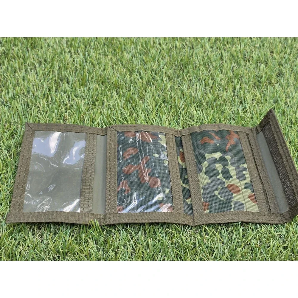 Vtg Mil-Tec Strum German Army Medical Unit Wallet Camaflauge NWOT